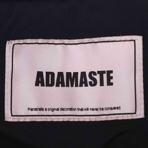 ADAMASTE パデットボリュームハイネック中綿ダウンブルゾン メンズ JPN:M
